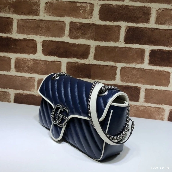 First bag ru GUCCI Marmont GG 26CM 0823